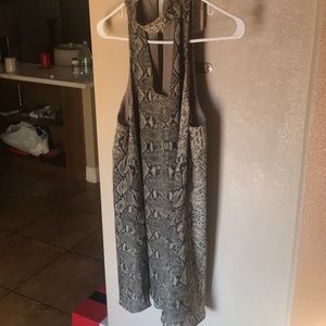 Olivaceous mini dress Above knee